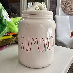 Rae Dunn Gumdrops Ceramic Canister for kitchen christmas collection